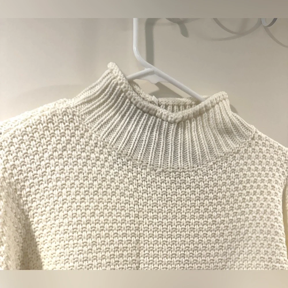 🧣👑ZESICA Turtleneck Batwing Sleeve Loose Oversized Chunky Knitted Pullover👑🧣 - Picture 11 of 14